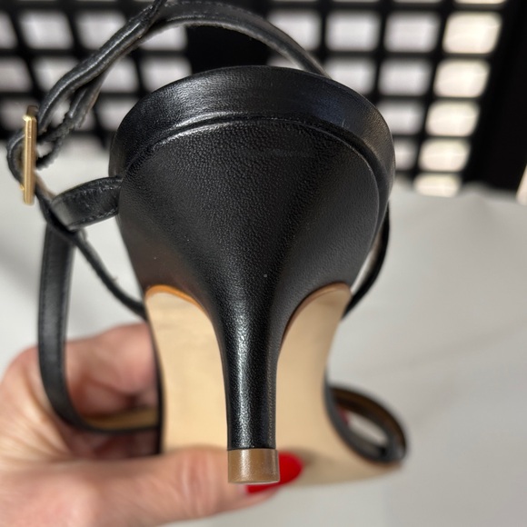 🖤 Talbots Women's Black Strappy Heels Sandals 3" Heel Dressy Size 7.5 🖤 - Picture 12 of 14